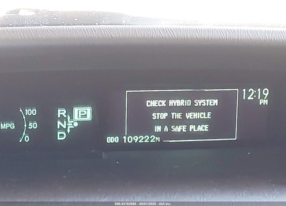 2013 TOYOTA PRIUS THREE VIN: JTDKN3DU6D5686658