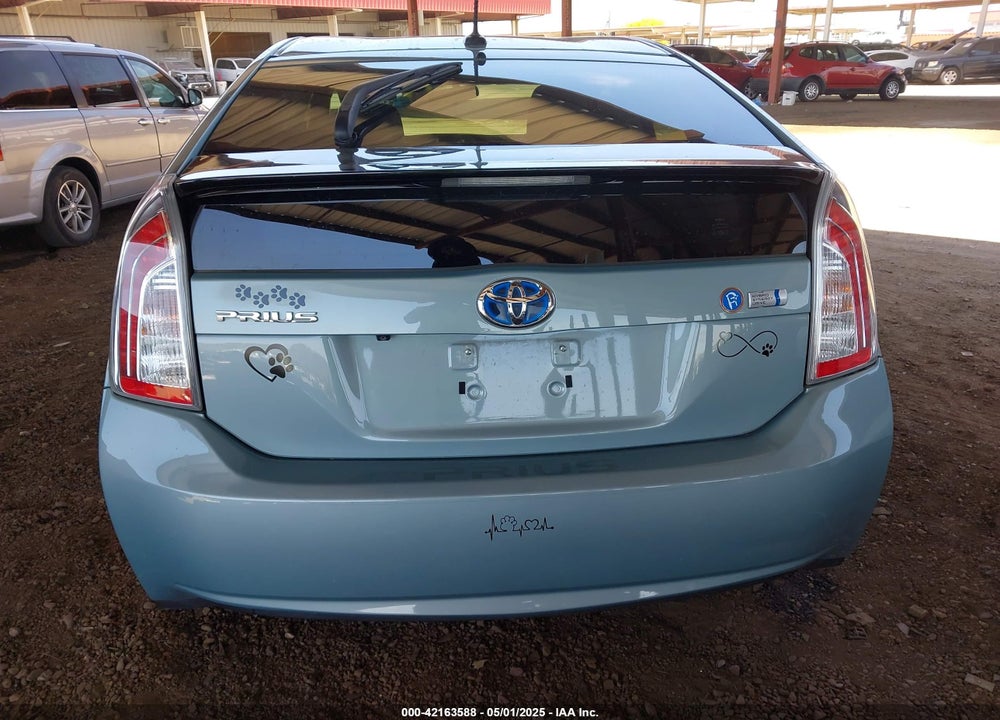 2013 TOYOTA PRIUS THREE VIN: JTDKN3DU6D5686658