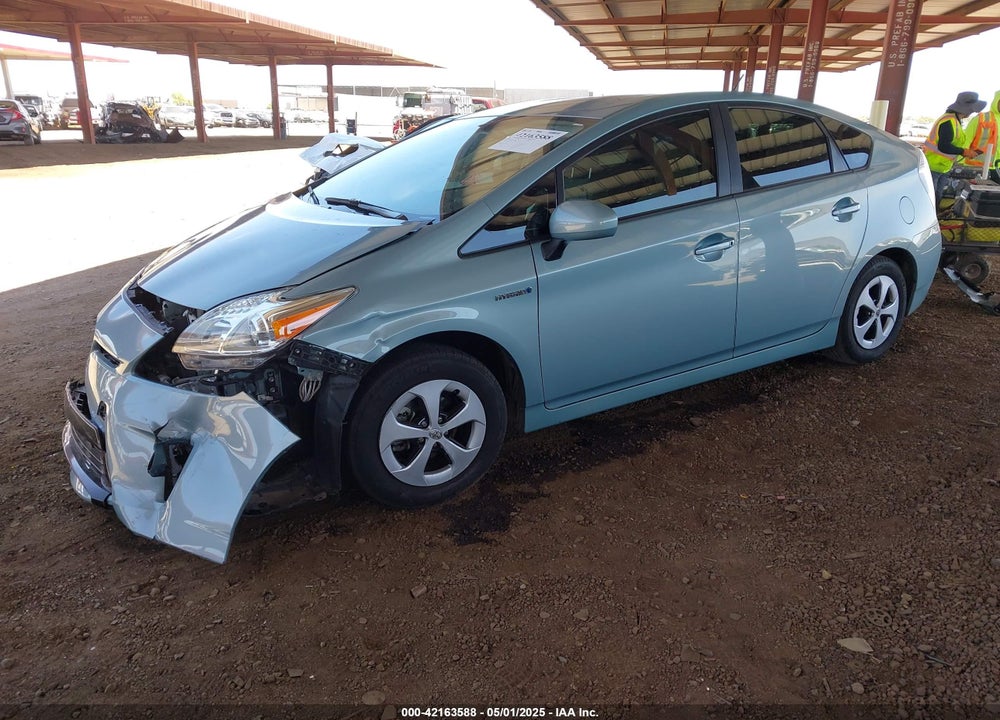 2013 TOYOTA PRIUS THREE VIN: JTDKN3DU6D5686658