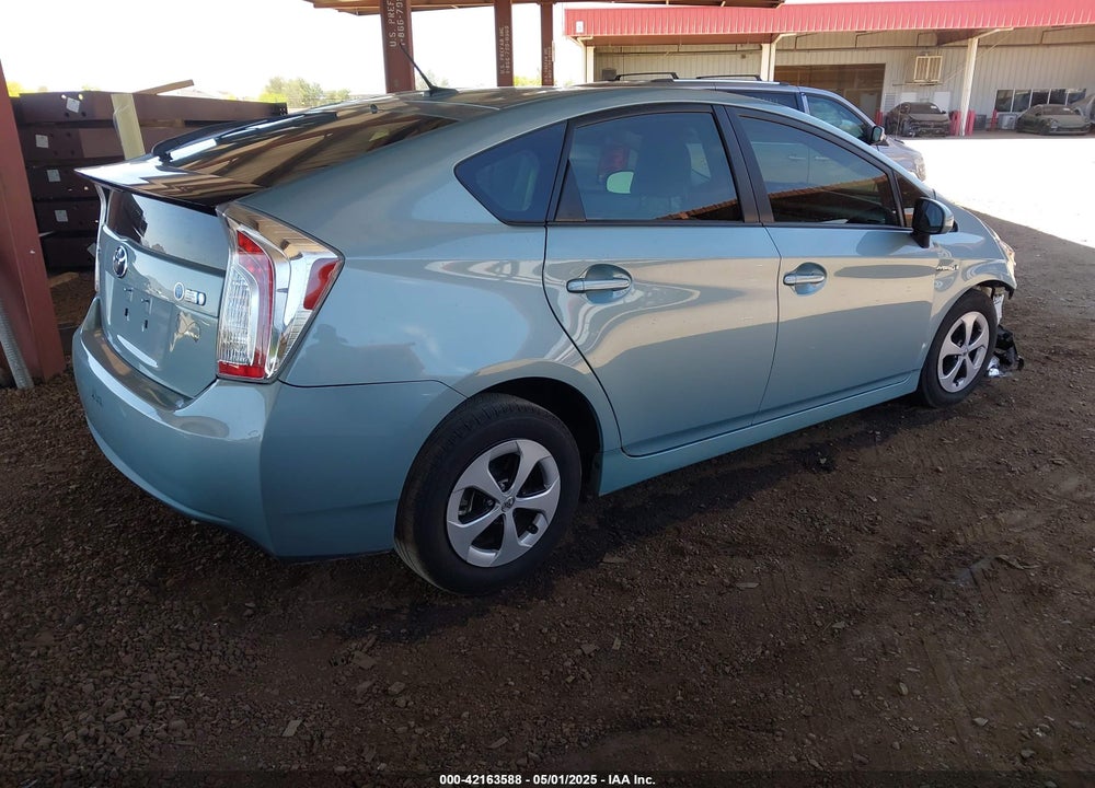 2013 TOYOTA PRIUS THREE VIN: JTDKN3DU6D5686658