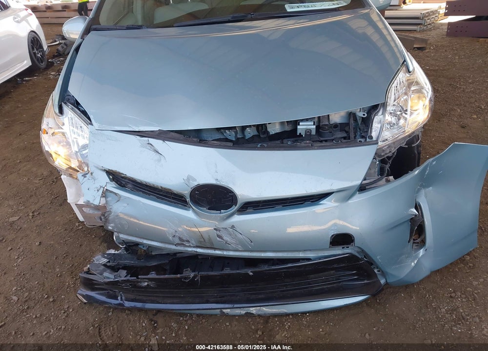 2013 TOYOTA PRIUS THREE VIN: JTDKN3DU6D5686658