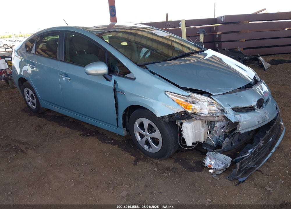 2013 TOYOTA PRIUS THREE VIN: JTDKN3DU6D5686658