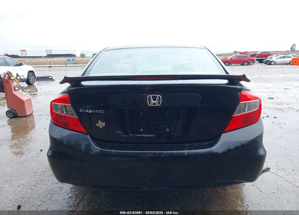 2012 HONDA CIVIC VIN: 19XFB2F82CE052478