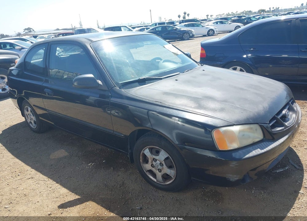 2001 HYUNDAI ACCENT GS VIN: KMHCG35C01U114597