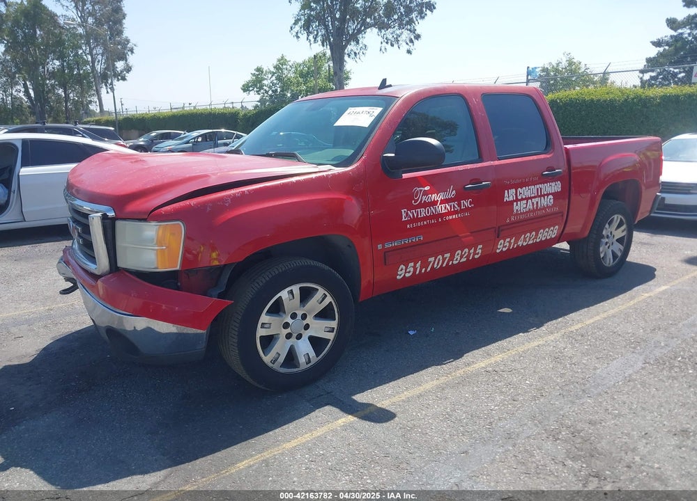 2007 GMC SIERRA 1500 VIN: 2GTEC13C971562549