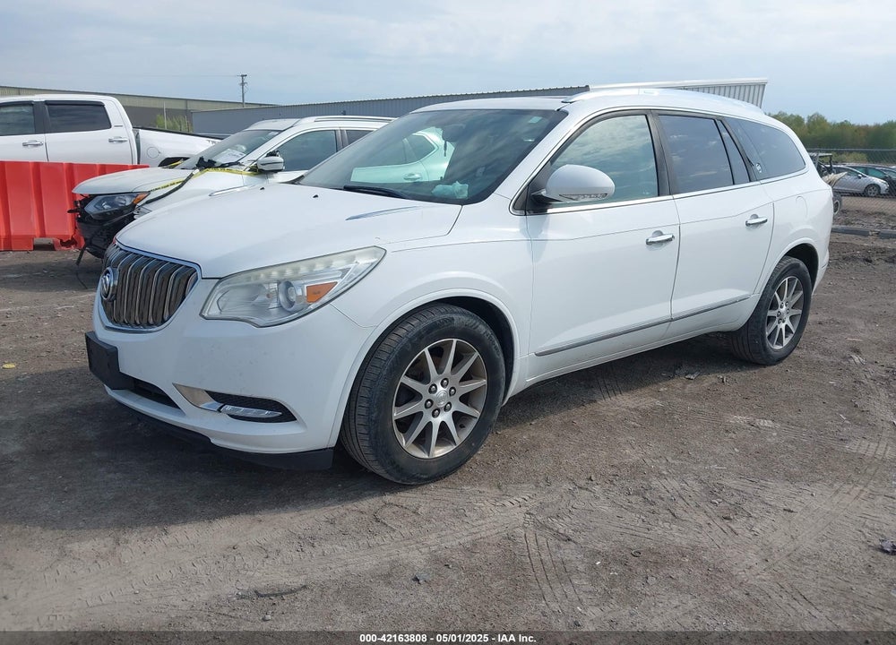 2016 BUICK ENCLAVE LEATHER VIN: 5GAKVBKD3GJ277866