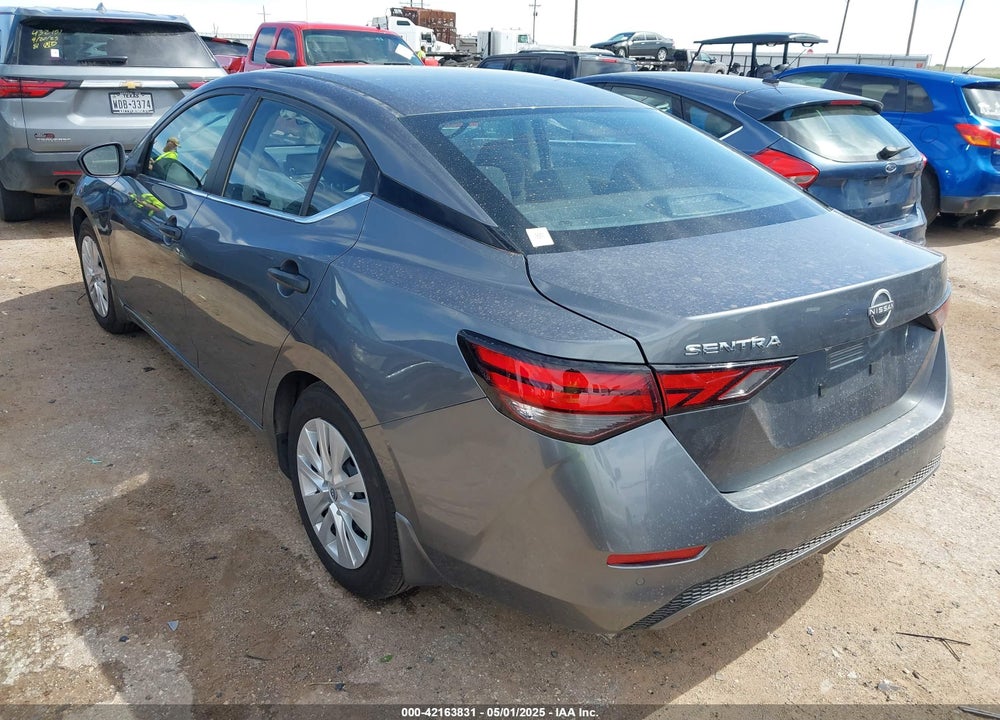 2025 NISSAN SENTRA VIN: 3N1AB8BV3SY247160