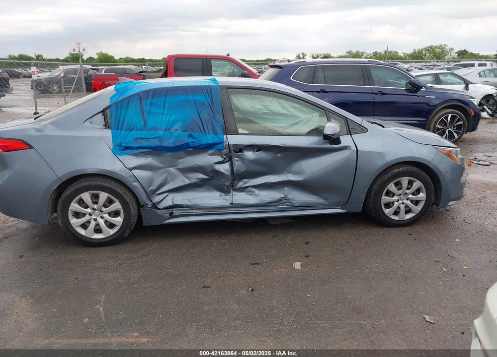 2020 TOYOTA COROLLA VIN: JTDEPRAE7LJ038663
