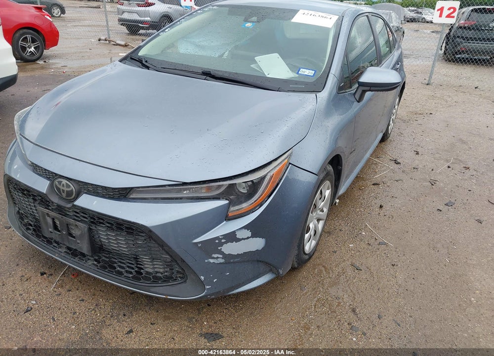 2020 TOYOTA COROLLA VIN: JTDEPRAE7LJ038663
