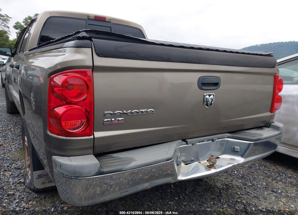 2006 DODGE DAKOTA SLT VIN: 1D7HE48K76S653879