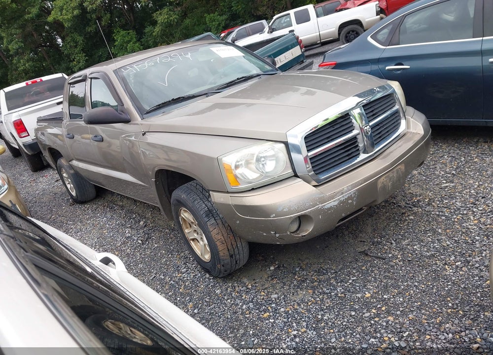 2006 DODGE DAKOTA SLT VIN: 1D7HE48K76S653879