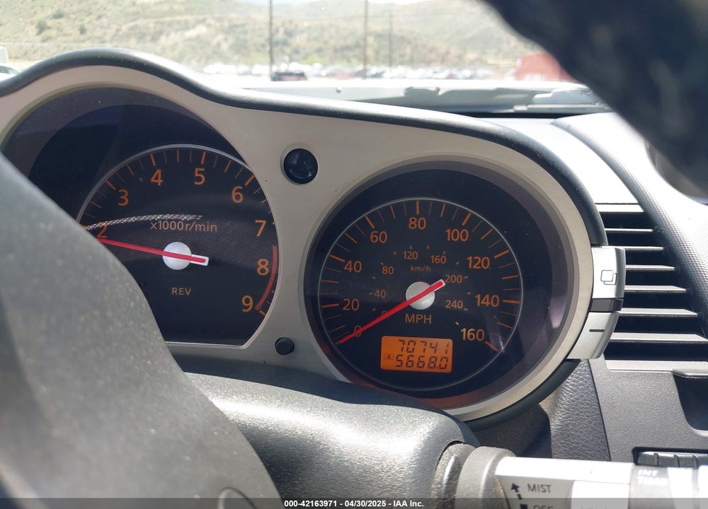 2007 NISSAN Z VIN: JN1BZ36A97M655621