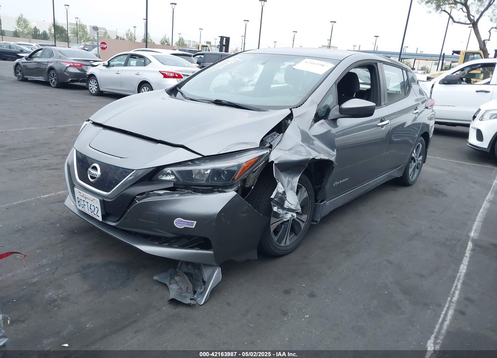 2018 NISSAN LEAF SV VIN: 1N4AZ1CP0JC308655