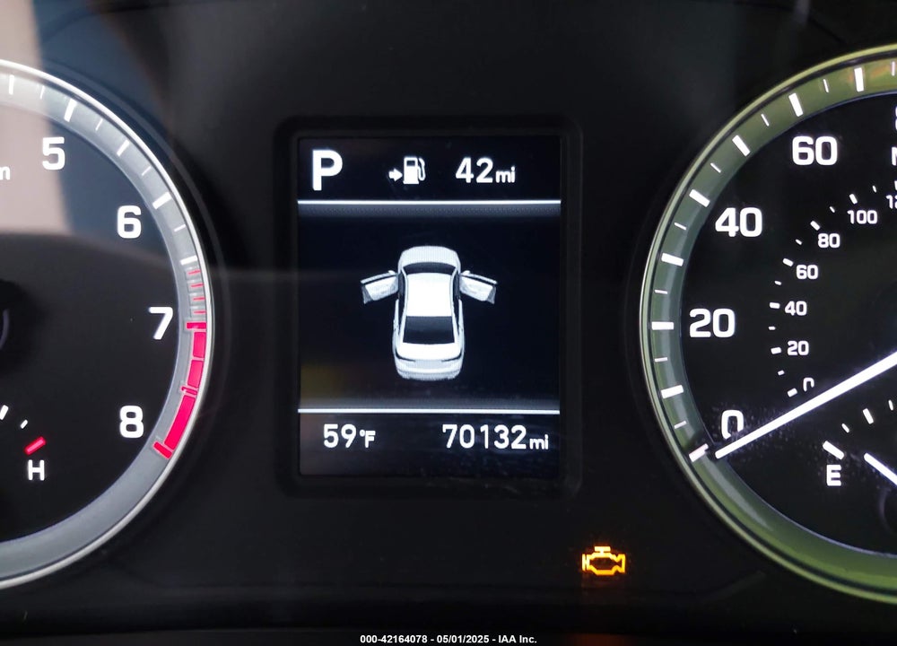 2019 HYUNDAI SONATA SE VIN: 5NPE24AF2KH753870