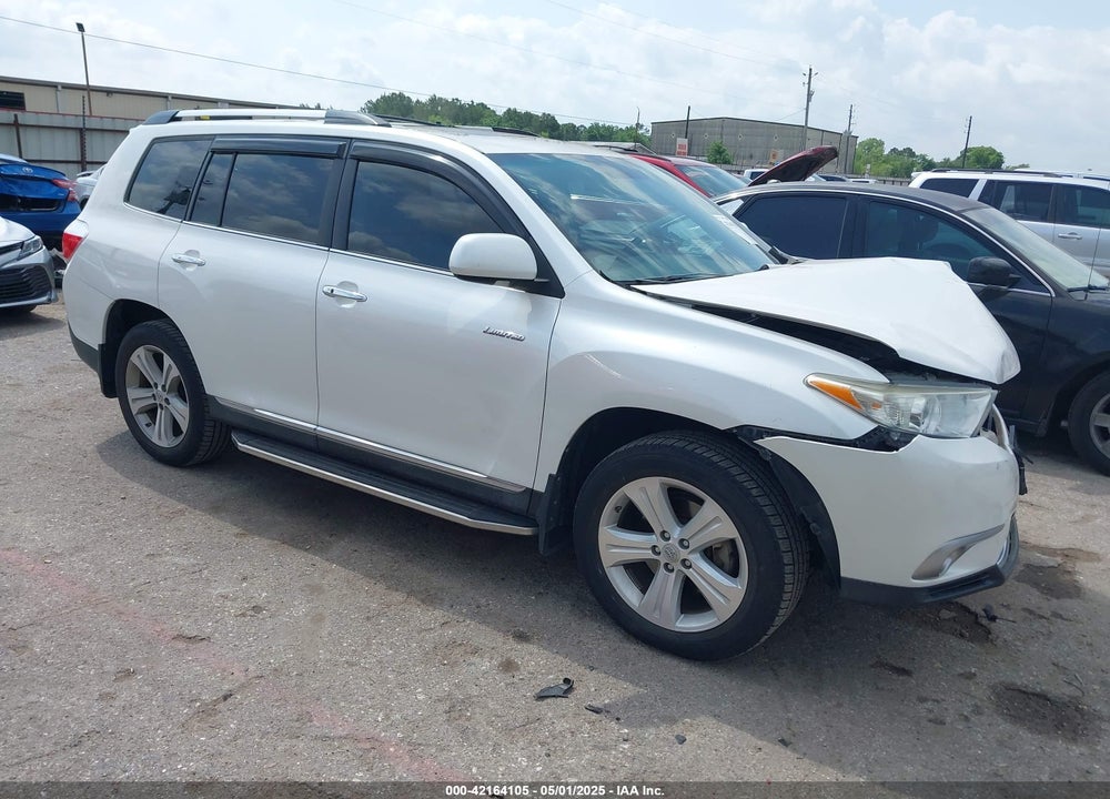 2013 TOYOTA HIGHLANDER LIMITED V6 VIN: 5TDYK3EH4DS141055