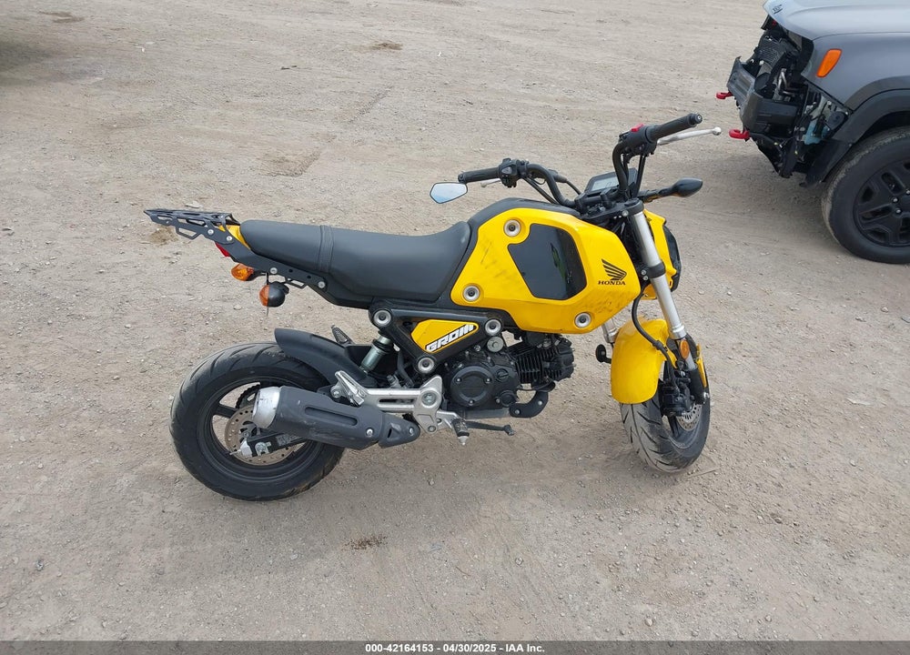 2022 HONDA GROM 125 VIN: MLHJC9213N5006498