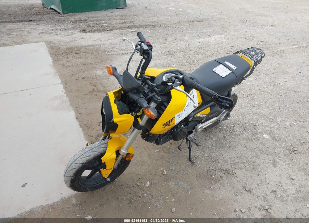 2022 HONDA GROM 125 VIN: MLHJC9213N5006498
