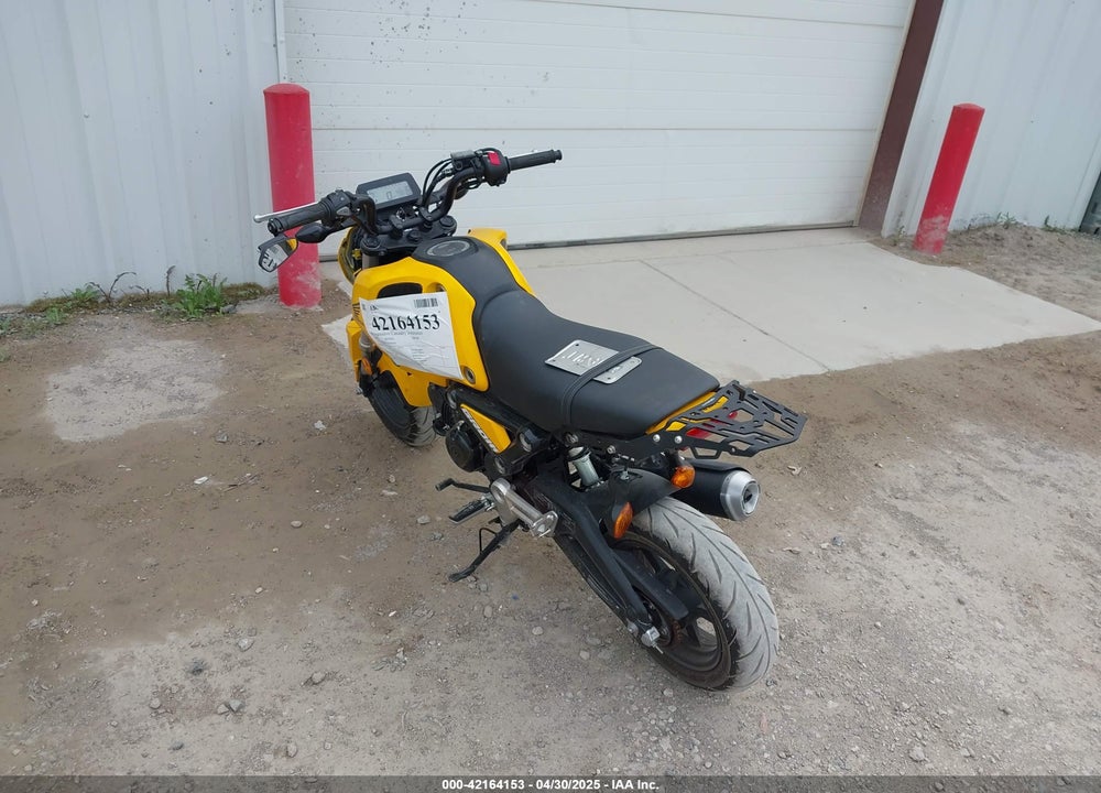 2022 HONDA GROM 125 VIN: MLHJC9213N5006498