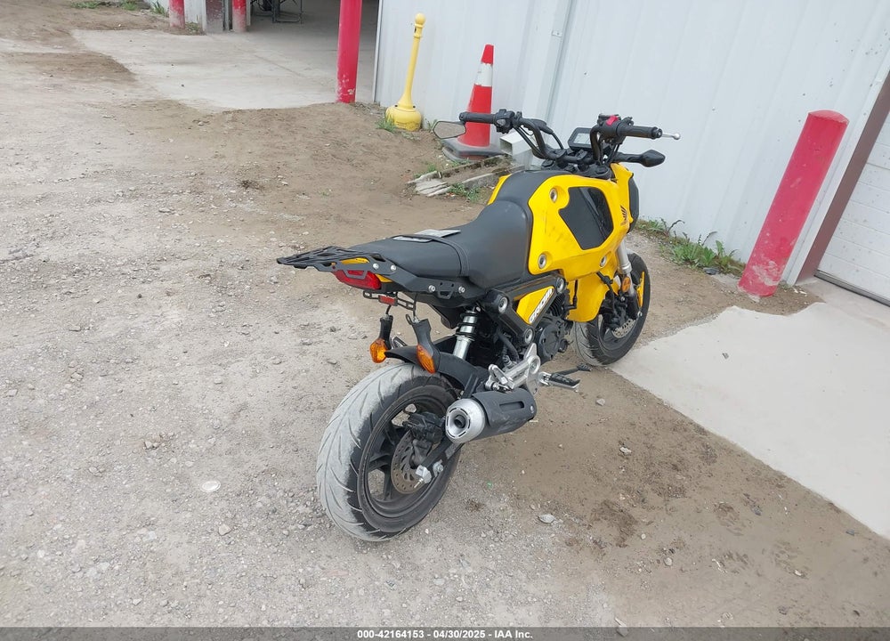 2022 HONDA GROM 125 VIN: MLHJC9213N5006498