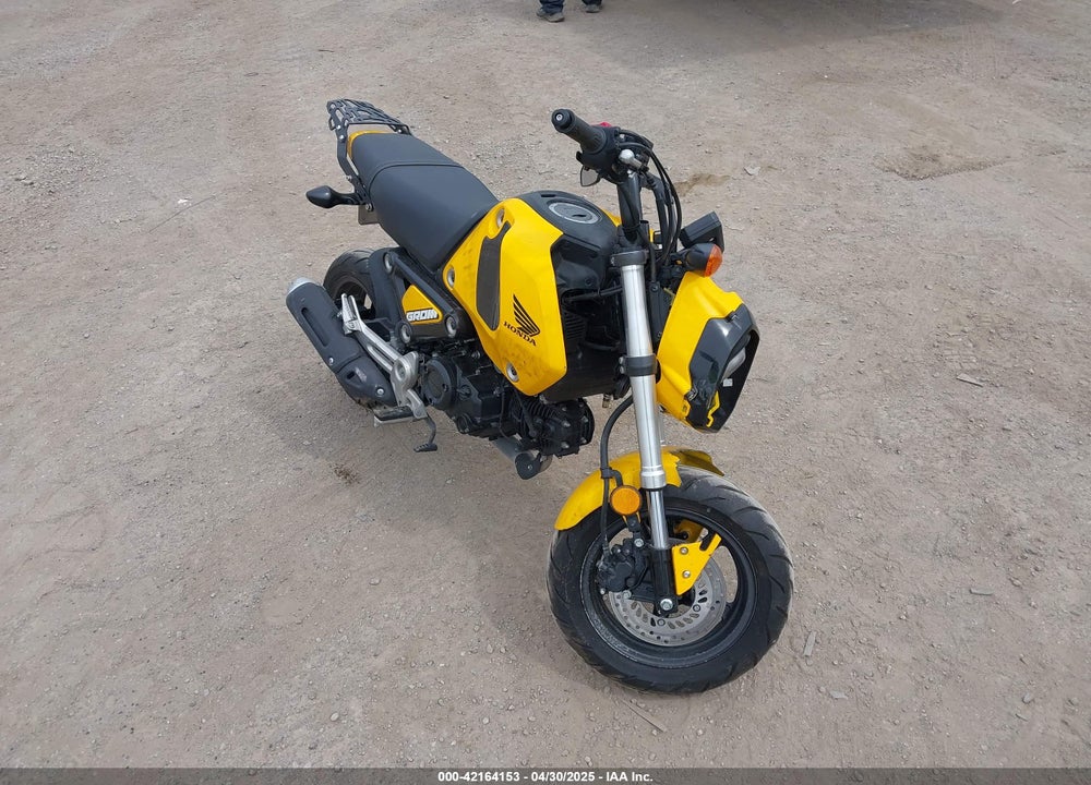 2022 HONDA GROM 125 VIN: MLHJC9213N5006498