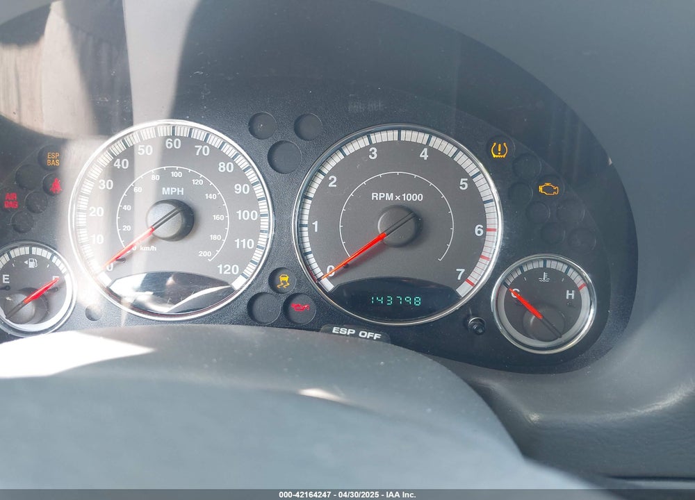 2006 JEEP LIBERTY LIMITED EDITION VIN: 1J4GL58K36W292722