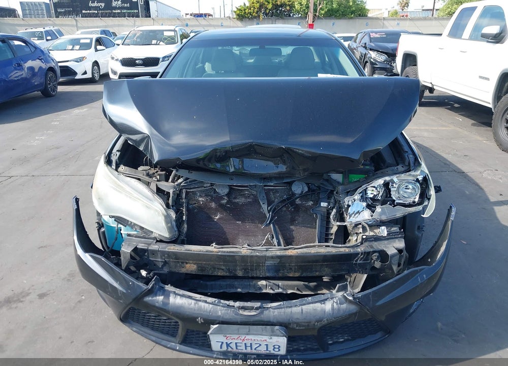 2015 TOYOTA CAMRY SE VIN: 4T1BF1FK8FU890475