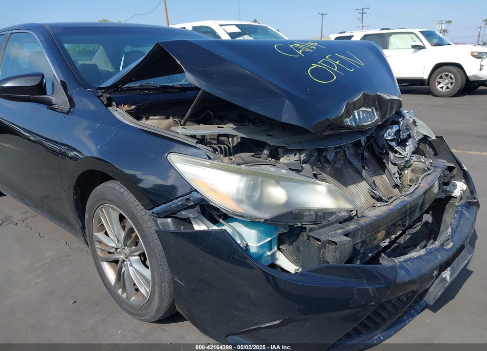 2015 TOYOTA CAMRY SE VIN: 4T1BF1FK8FU890475