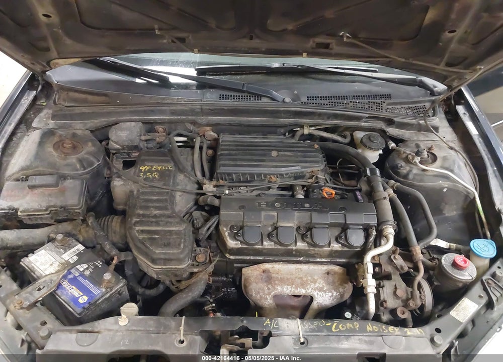 2004 HONDA CIVIC LX VIN: 2HGES165X4H517818