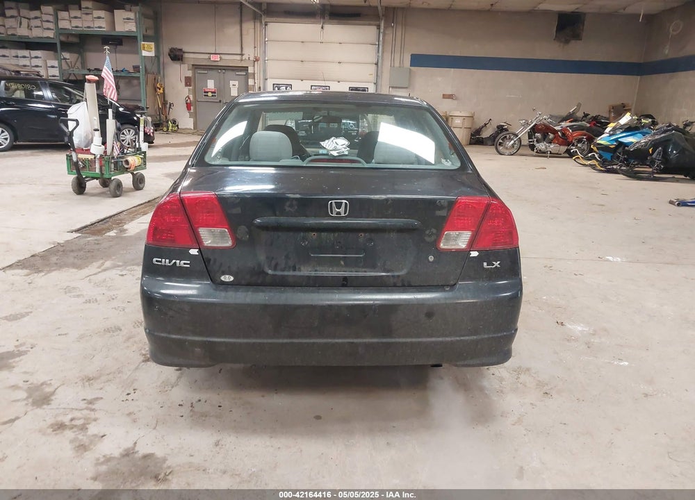 2004 HONDA CIVIC LX VIN: 2HGES165X4H517818