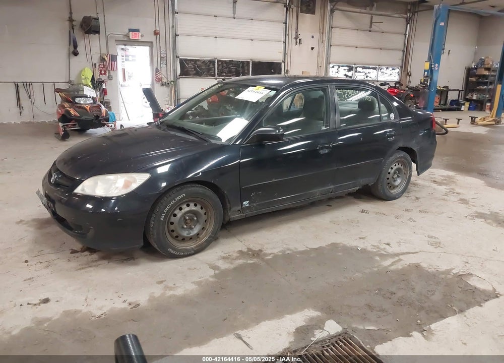2004 HONDA CIVIC LX VIN: 2HGES165X4H517818