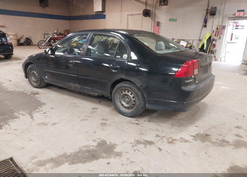 2004 HONDA CIVIC LX VIN: 2HGES165X4H517818