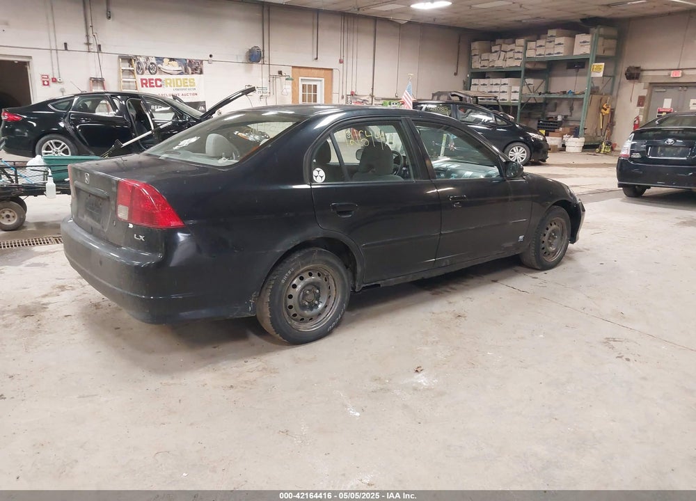 2004 HONDA CIVIC LX VIN: 2HGES165X4H517818