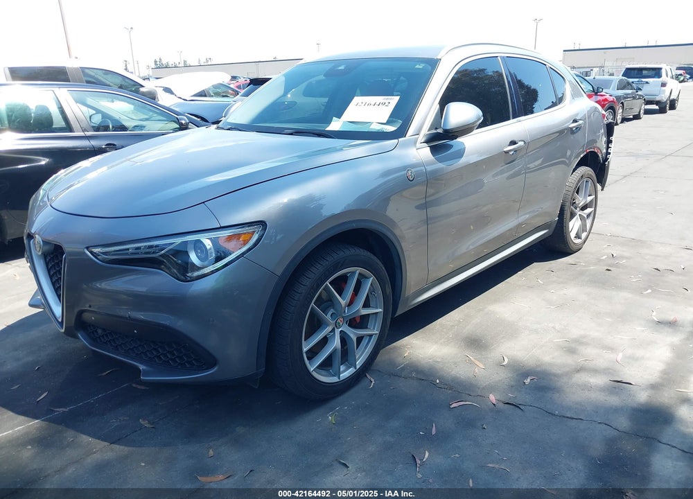 2018 ALFA ROMEO STELVIO VIN: ZASFAKAN1J7B91604