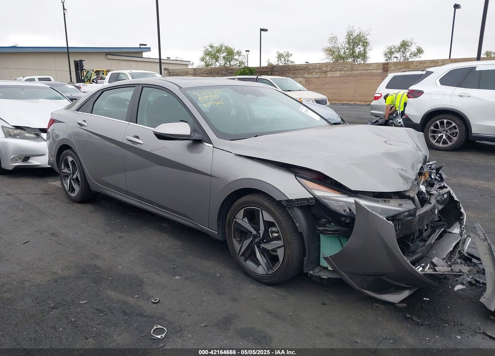 2023 HYUNDAI ELANTRA HYBRID LIMITED VIN: KMHLN4AJ7PU077301