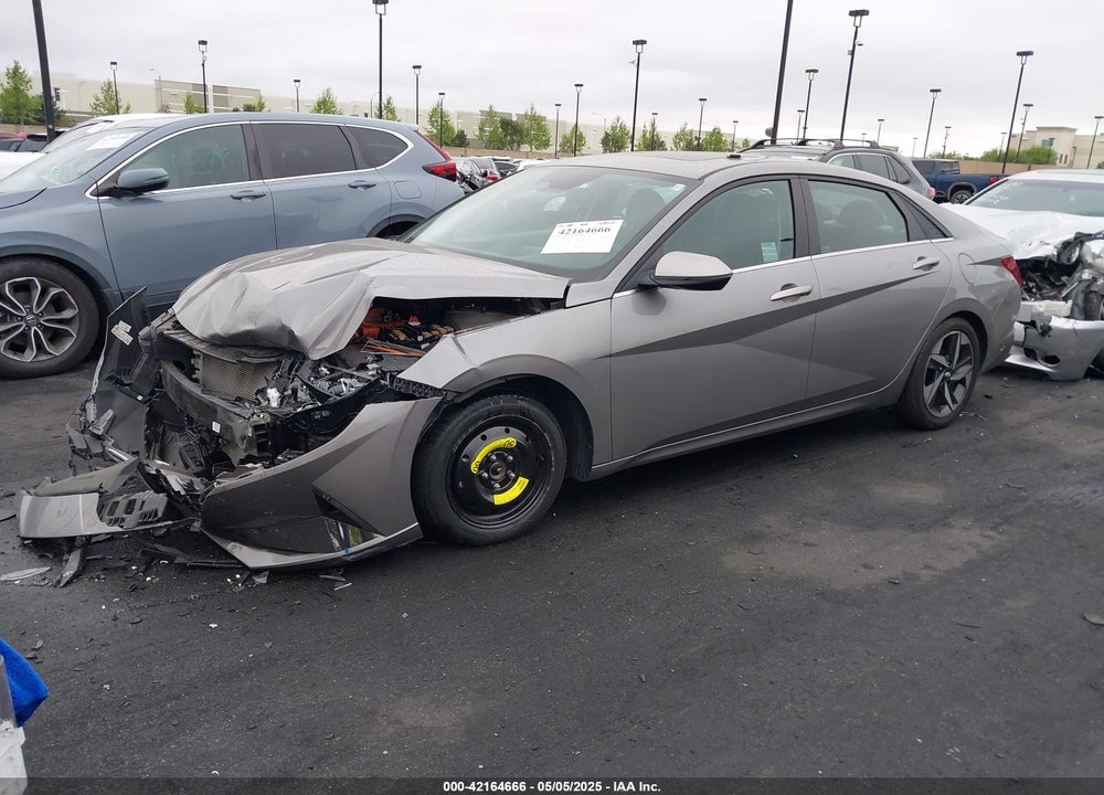 2023 HYUNDAI ELANTRA HYBRID LIMITED VIN: KMHLN4AJ7PU077301