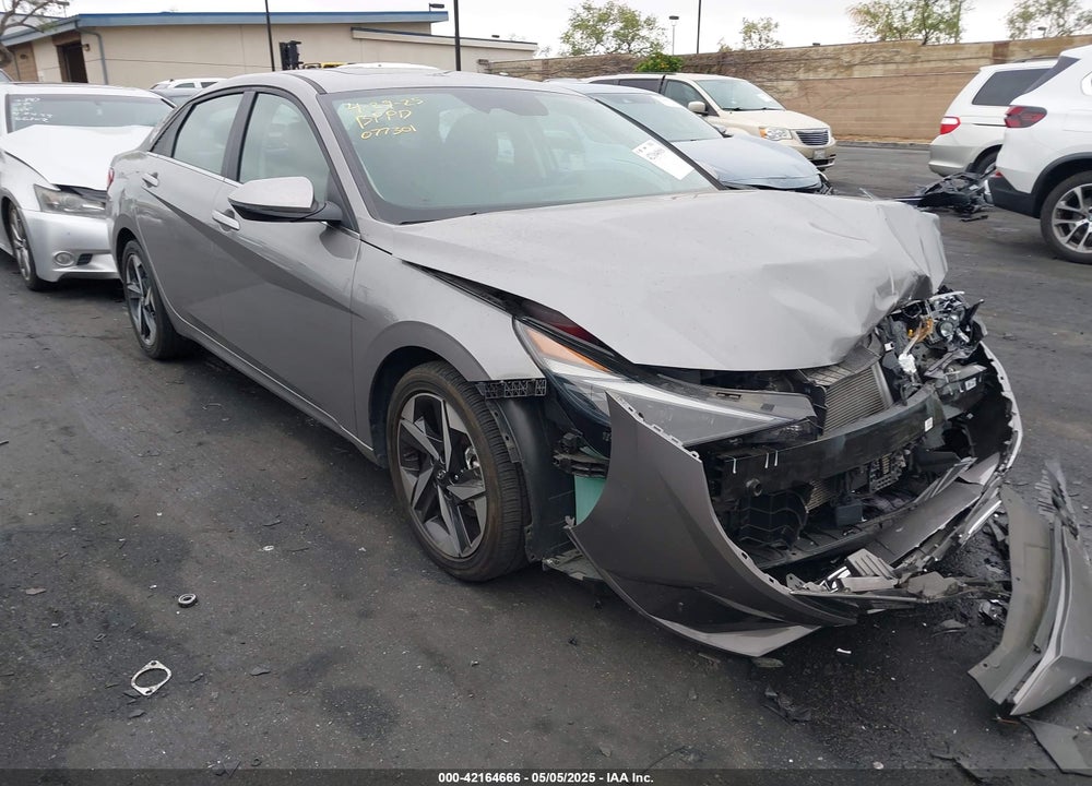 2023 HYUNDAI ELANTRA HYBRID LIMITED VIN: KMHLN4AJ7PU077301