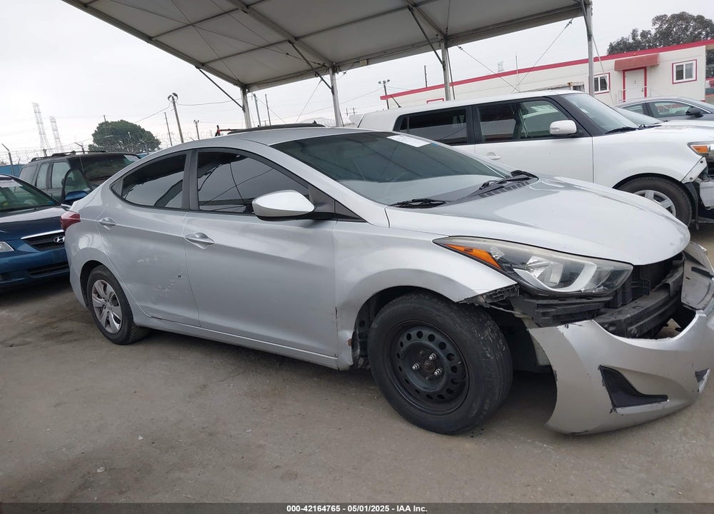 2016 HYUNDAI ELANTRA SE VIN: KMHDH4AE9GU490903