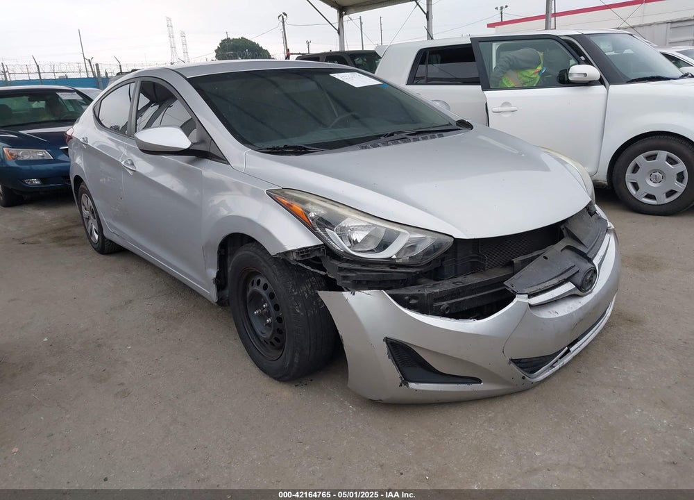 2016 HYUNDAI ELANTRA SE VIN: KMHDH4AE9GU490903