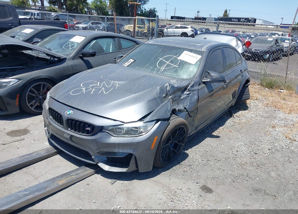 2015 BMW M3 VIN: WBS3C9C51FP806115