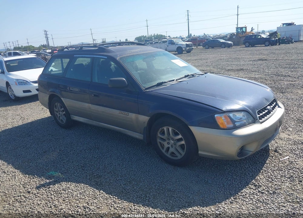 2003 SUBARU OUTBACK VIN: 4S3BH675437609111
