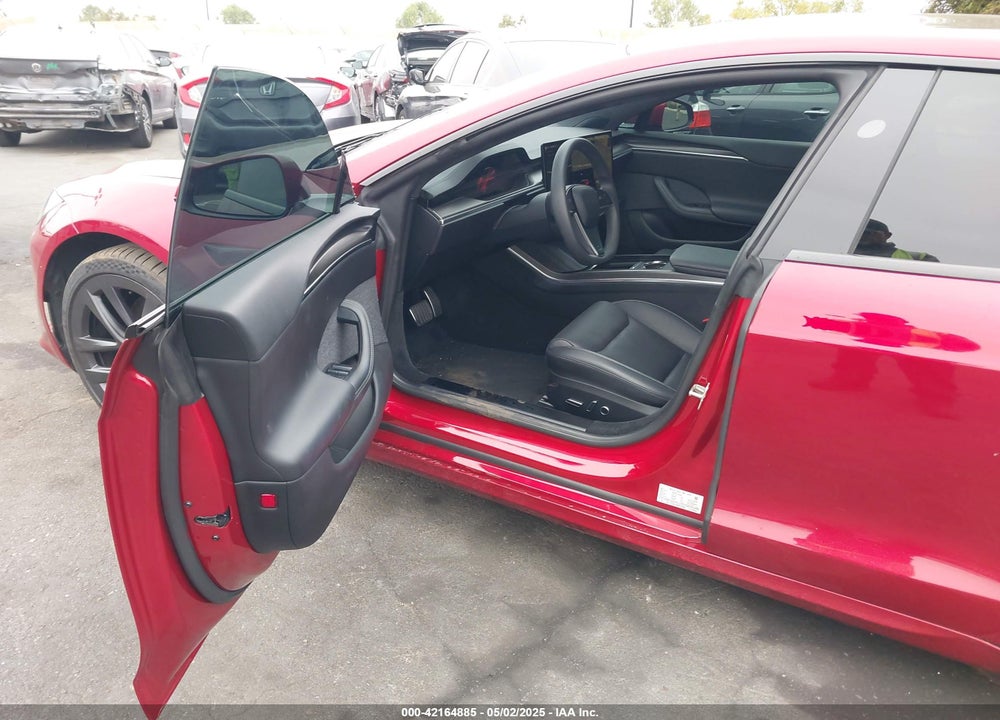 2023 TESLA MODEL S PLAID TRI MOTOR ALL-WHEEL DRIVE VIN: 5YJSA1E69PF510559