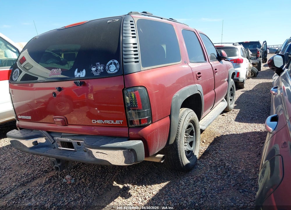 2003 CHEVROLET TAHOE LT VIN: 1GNEC13T03R256803