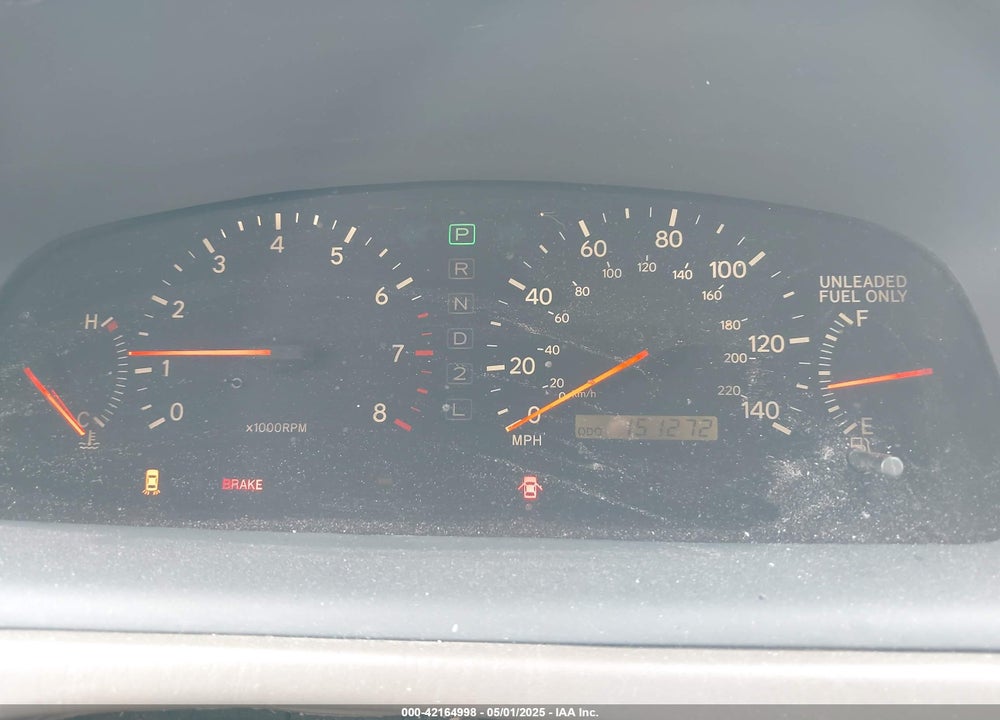1998 LEXUS ES 300 VIN: JT8BF28G0W5041081