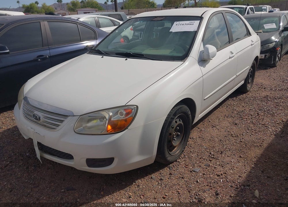 2007 KIA SPECTRA VIN: KNAFE122375413511