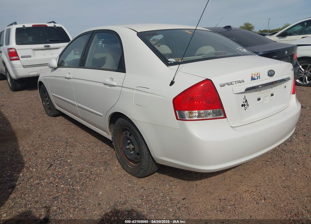 2007 KIA SPECTRA VIN: KNAFE122375413511