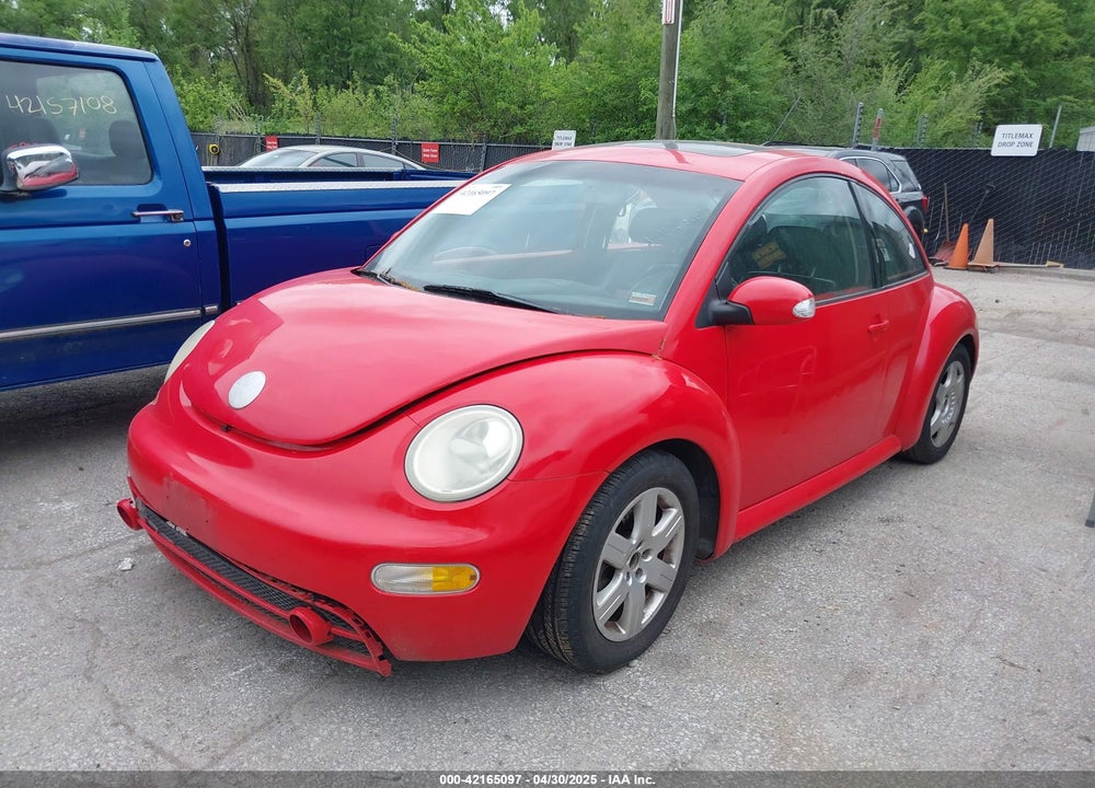 2003 VOLKSWAGEN NEW BEETLE VIN: 3VWCD21C73M442665