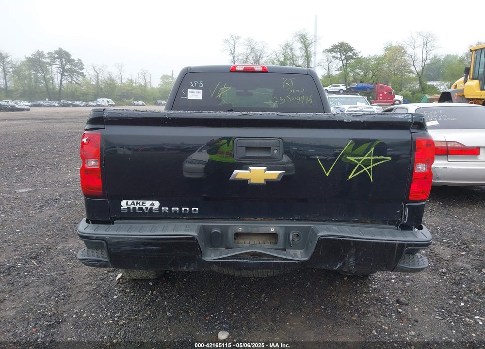 2018 CHEVROLET SILVERADO 1500 CUSTOM VIN: 1GCRCPEH9JZ346583