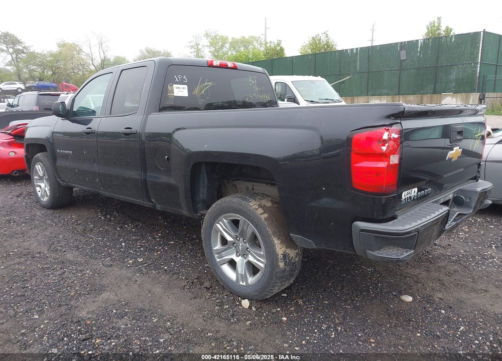 2018 CHEVROLET SILVERADO 1500 CUSTOM VIN: 1GCRCPEH9JZ346583