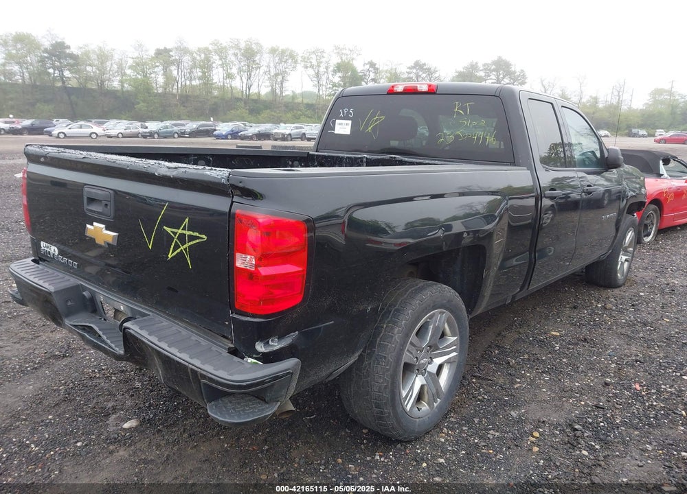 2018 CHEVROLET SILVERADO 1500 CUSTOM VIN: 1GCRCPEH9JZ346583
