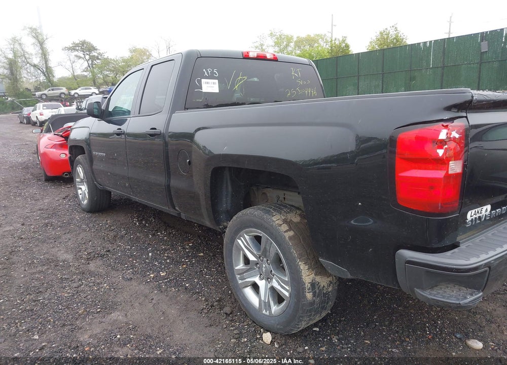 2018 CHEVROLET SILVERADO 1500 CUSTOM VIN: 1GCRCPEH9JZ346583